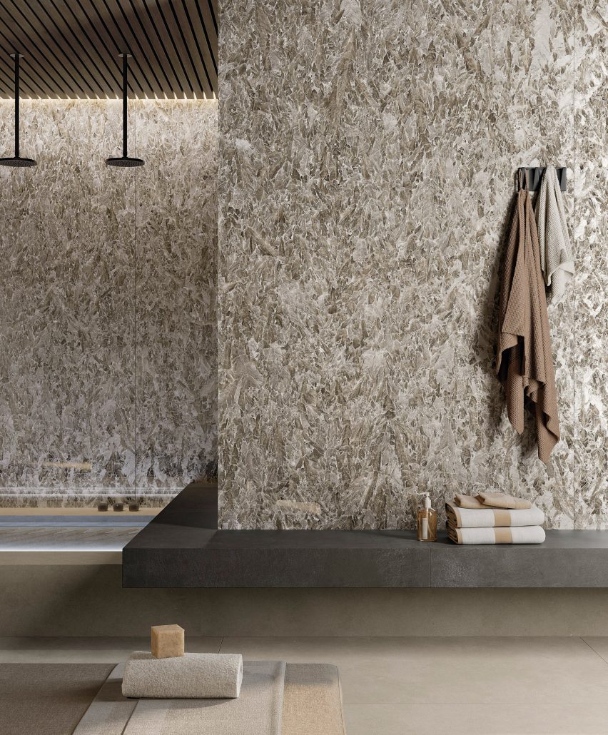 Selenite Maximum tile collection by Fiandre