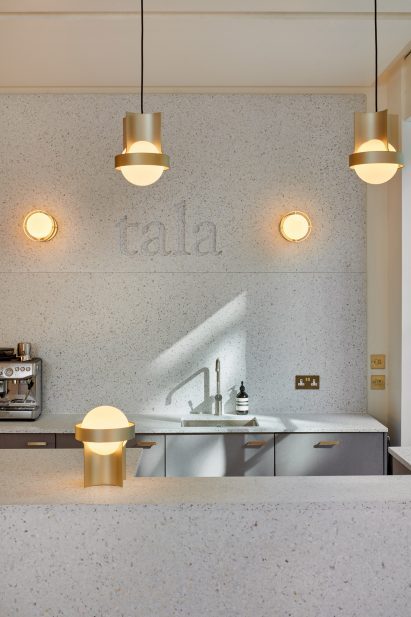 Tala interior featuring Smile Plastics surfaces