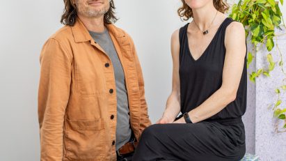 Smile Plastics co-founders Adam Fairweather and Rosalie McMillan