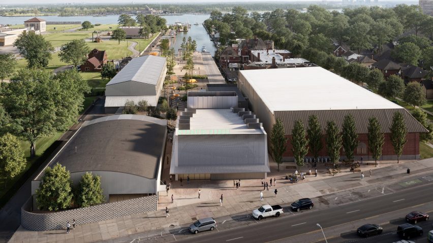 Stanton Yards detroit rendering