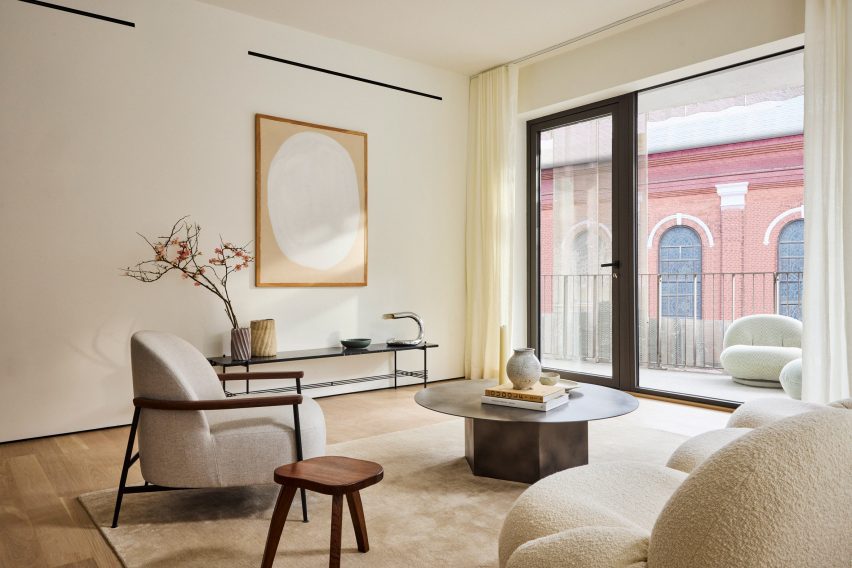 Beige interior