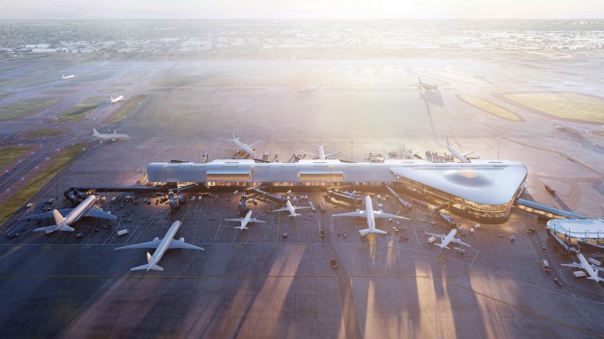 SOM Chicago satellite terminal design
