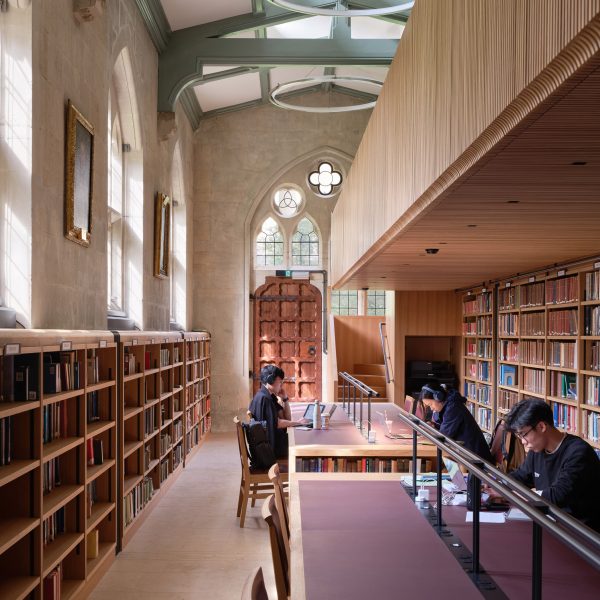 Exeter College Library by Nex and Donald Insall Associates
