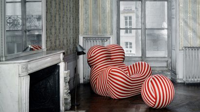 House interior shot of Serie Up 2000 armchair by Flos B&B Italia Group