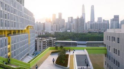 Futian High School Campus by Remix Studio