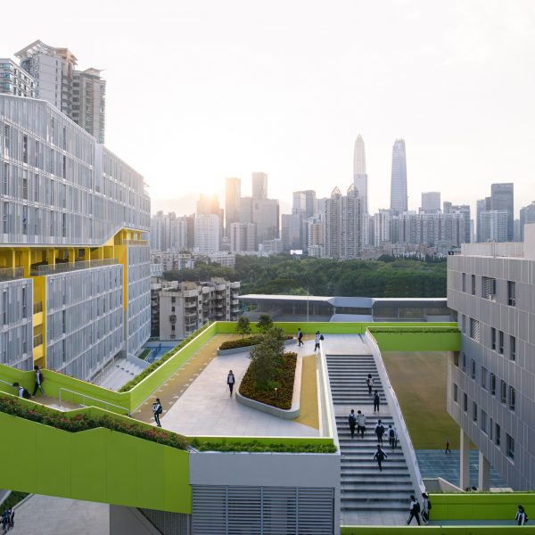 Futian High School Campus by Remix Studio