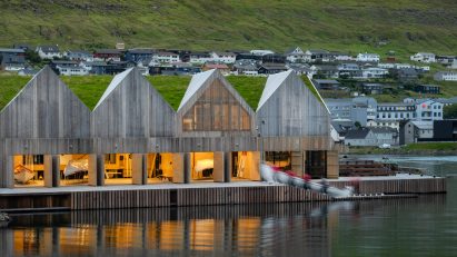 Klaksvík Row Club by Henning Larsen