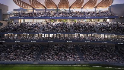 Stand at Lord's Cricket Ground by WilkinsonEyre