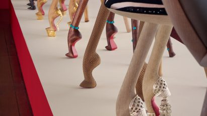 Chair collection by Pierre Yovanovitch and Christian Louboutin