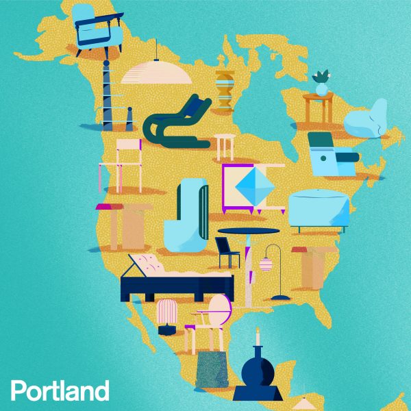 Portland North American Design graphic