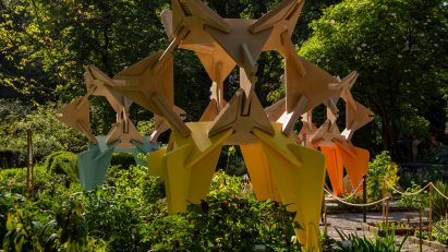 SunRice installation at Milan design week 2024 by Carlo Ratti and Italo Rota