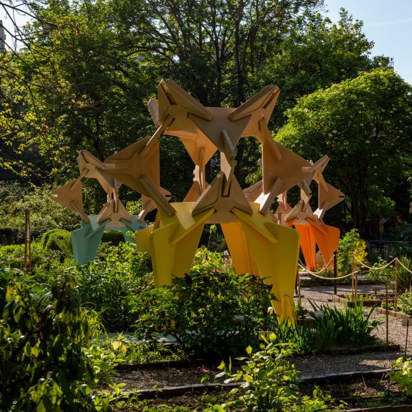 SunRice installation at Milan design week 2024 by Carlo Ratti and Italo Rota
