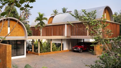 The Stoic Wall Residence by Lijo Reny Architects
