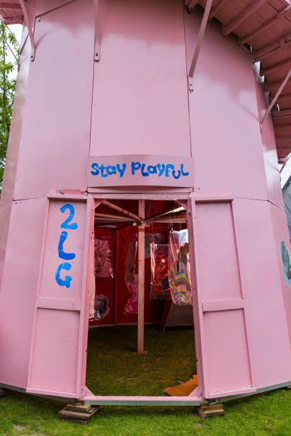 Pink vintage helter skelter by 2LG