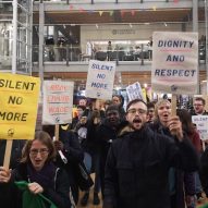 People protesting