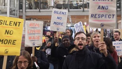 People protesting