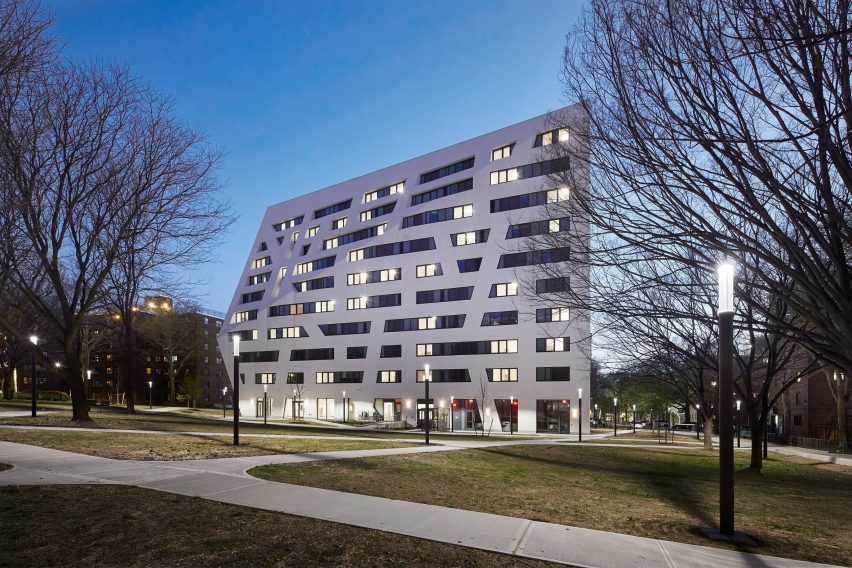 The Atrium at Sumner affordable housing block in Brooklyn by Studio Libeskind