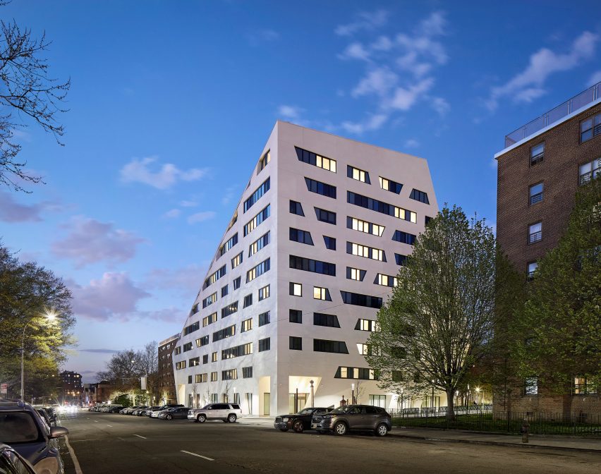 The Atrium at Sumner affordable housing block in Brooklyn by Studio Libeskind