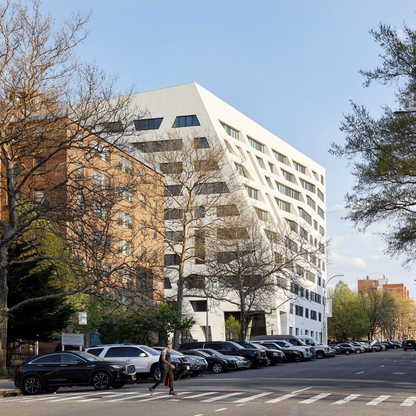 The Atrium at Sumner affordable housing block in Brooklyn by Studio Libeskind