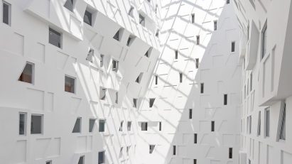The Atrium at Sumner affordable housing block in Brooklyn by Studio Libeskind