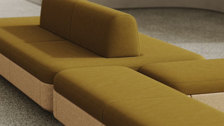 Tejo seating by Paul Crofts for Isomi