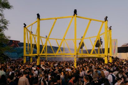 Ring stage in use during Horst festival