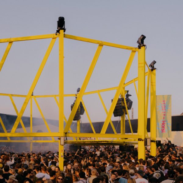 Steel stage by Piovenefabi for Horst festival