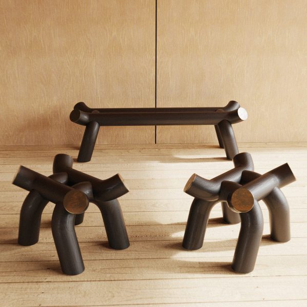 Torii bench by Ultramar Studio