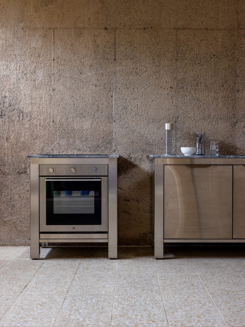Stainless steel kitchen