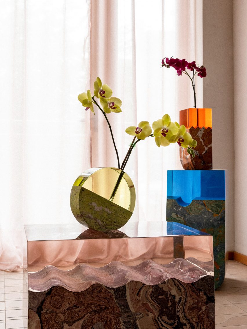 Acrylic vases