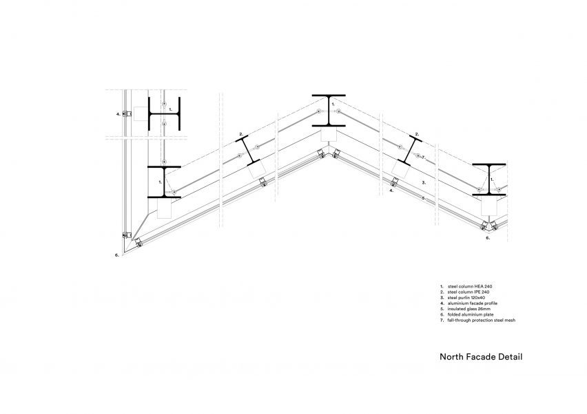 Plan of Vertical Farm Beijing by Van Bergen Kolpa Architecten