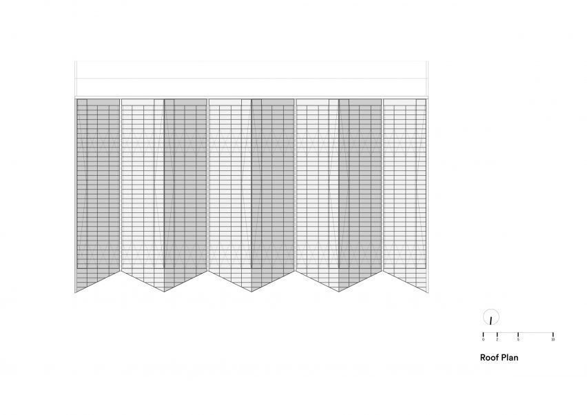 Plan of Vertical Farm Beijing by Van Bergen Kolpa Architecten