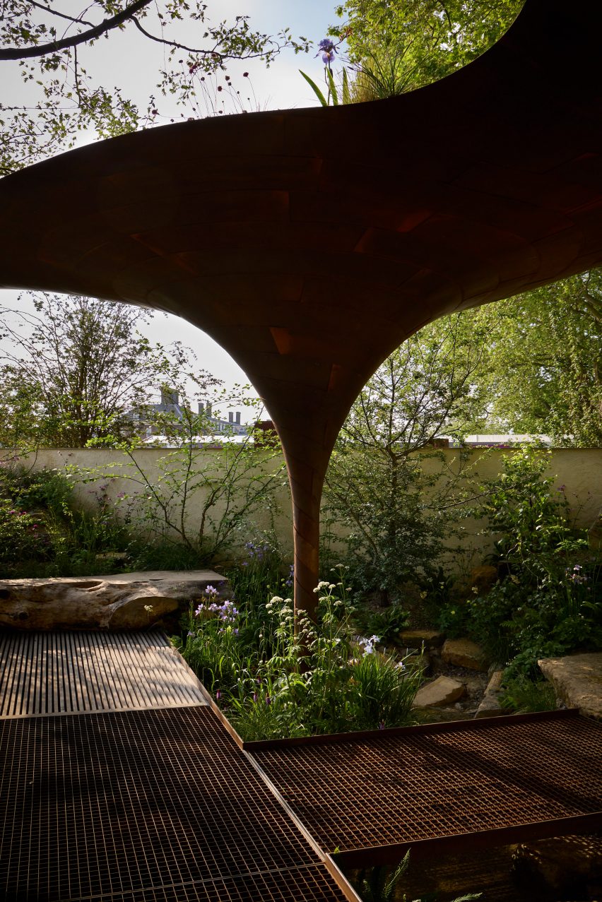WaterAid pavilion by Studio Weave and Tom Massey