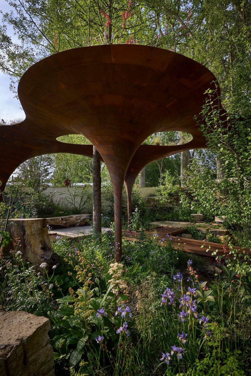 WaterAid pavilion by Studio Weave and Tom Massey