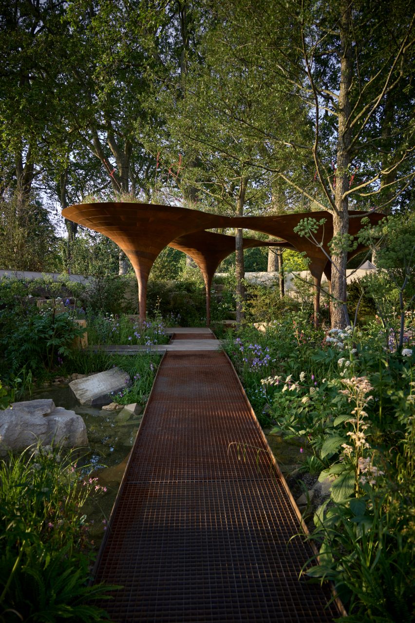 WaterAid pavilion by Studio Weave and Tom Massey