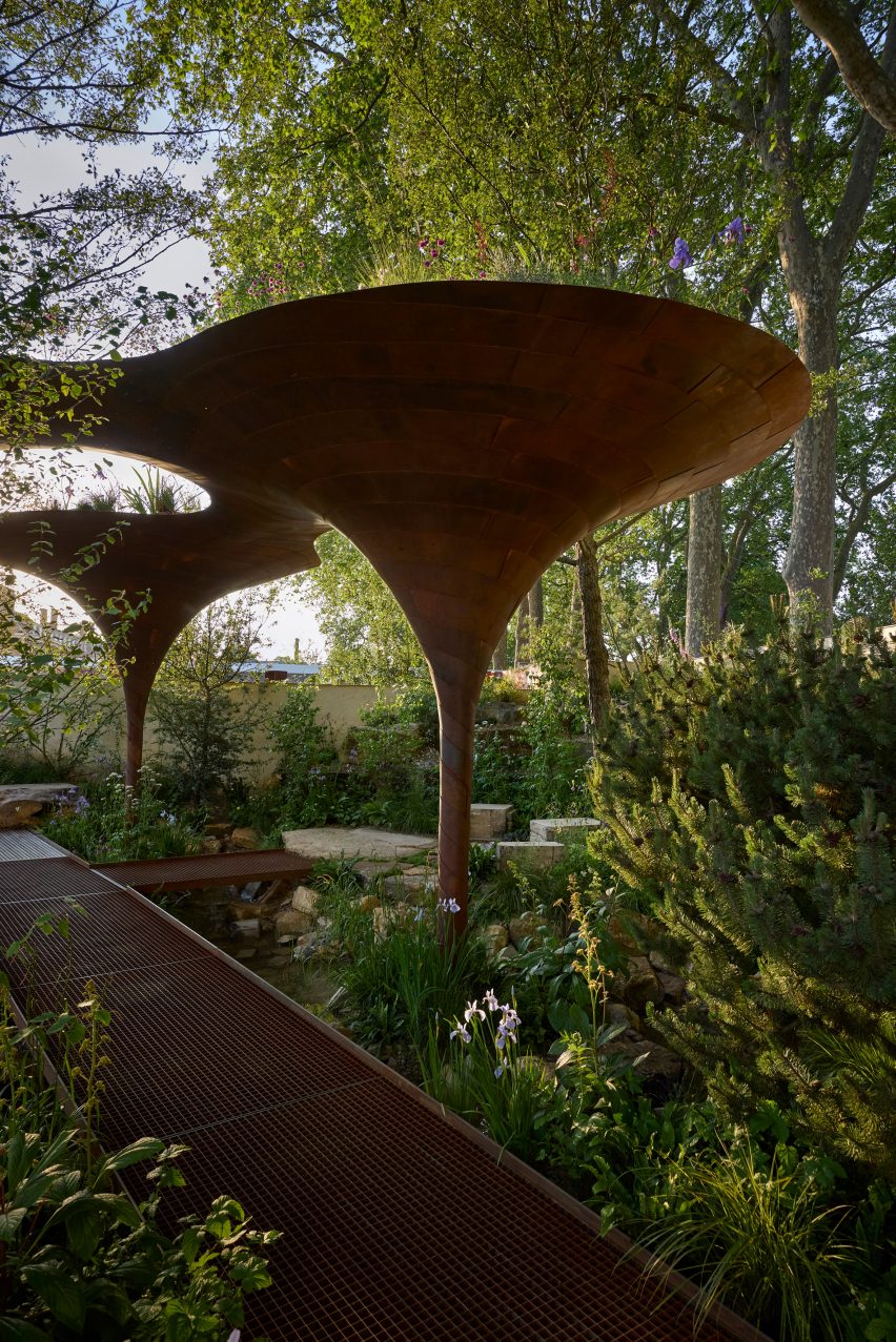 WaterAid pavilion by Studio Weave and Tom Massey