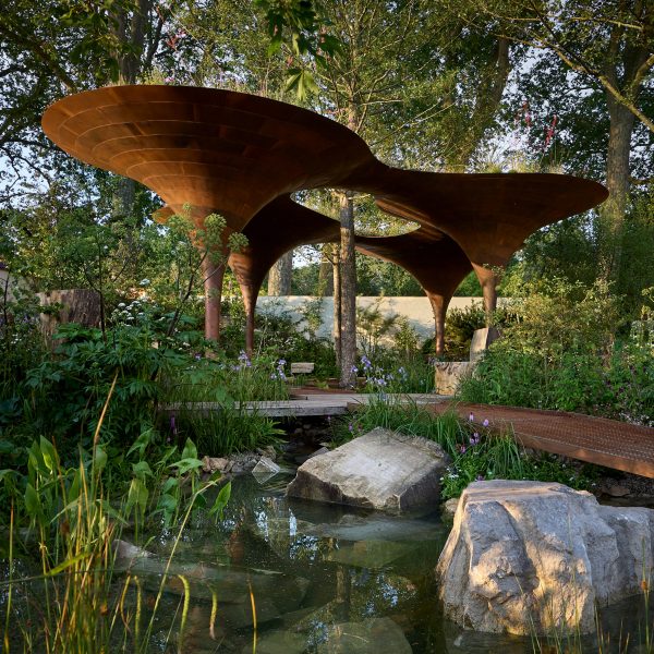 Studio Weave pavilion at Chelsea Flower Show