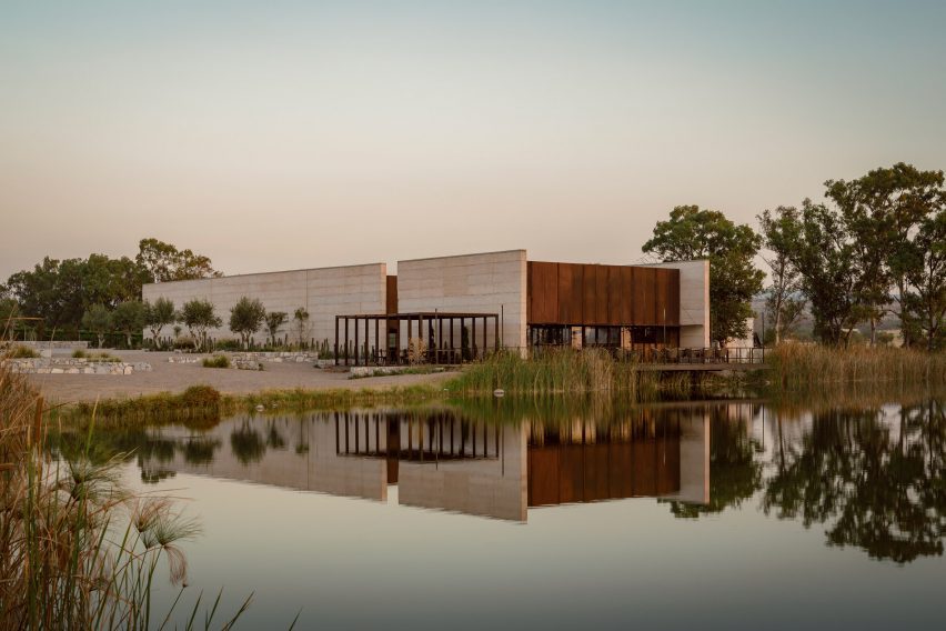 Stone winery in Mexico
