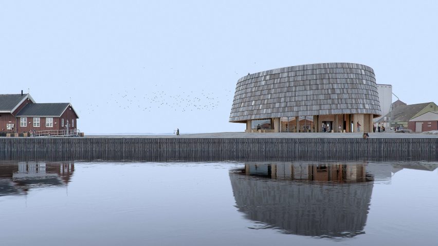 Nature centre by 3XN