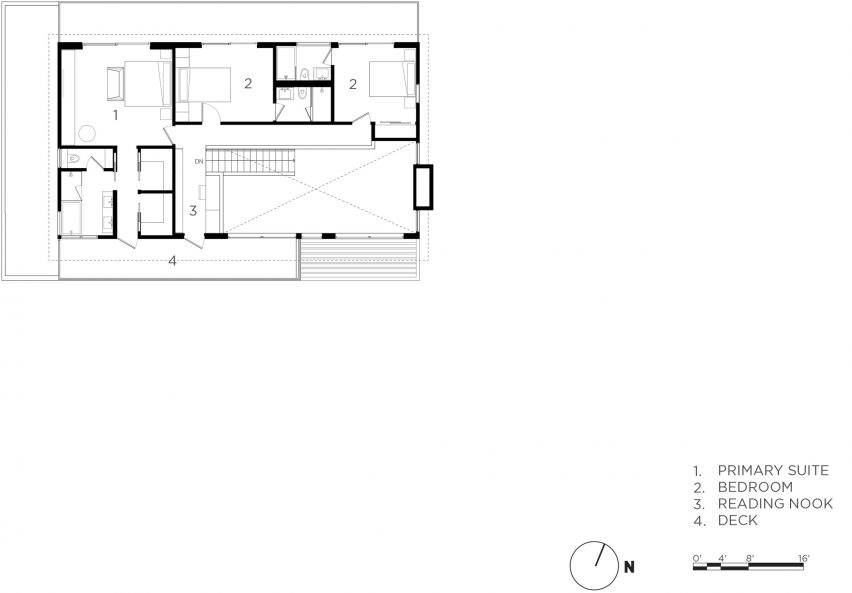 Second floor plan