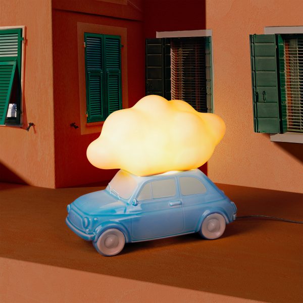 Photo of car-shaped Nuvola lamp by Seletti