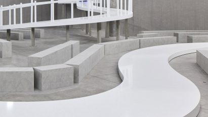 Prada set designed by AMO