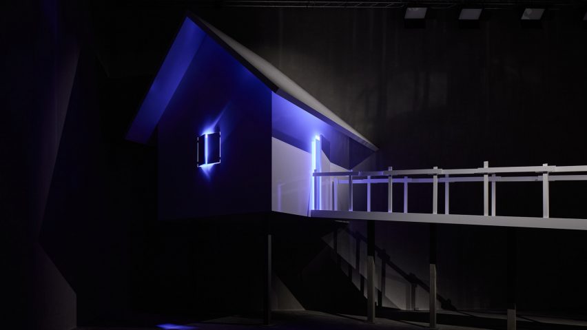 AMO set design for Prada