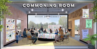 Render of a commoning room