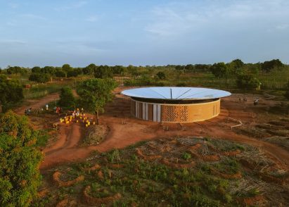 Amphitheatre-like building in Uganda