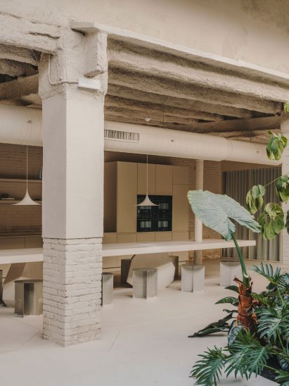 Interior of Blow Models office in Barcelona, designed by Isern Serra