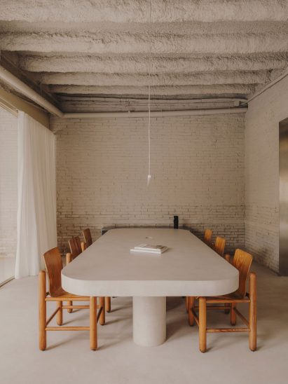 Interior of Blow Models office in Barcelona, designed by Isern Serra