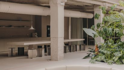 Interior of Blow Models office in Barcelona, designed by Isern Serra