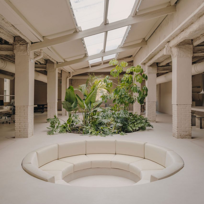 Interior of Blow Models office in Barcelona, designed by Isern Serra