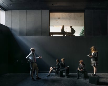 Drama studio interior
